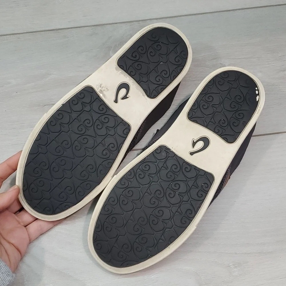 Olukai Womens Pehuea Comfort Loafer Flats shoes sz 7